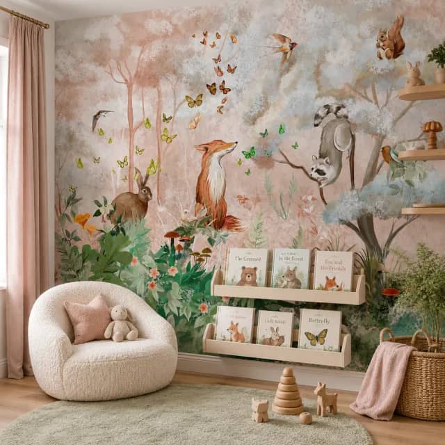 Gentle Woodland Friends - room mockup 3