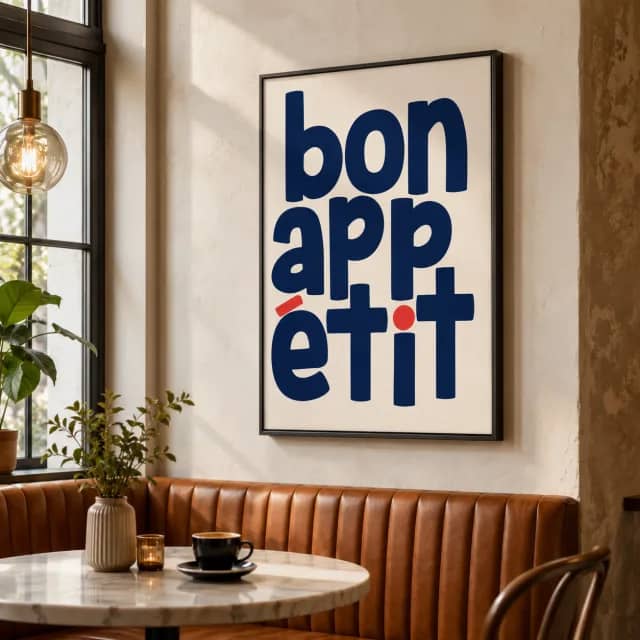 TBL-0036 | Bon Appetit Navy Type