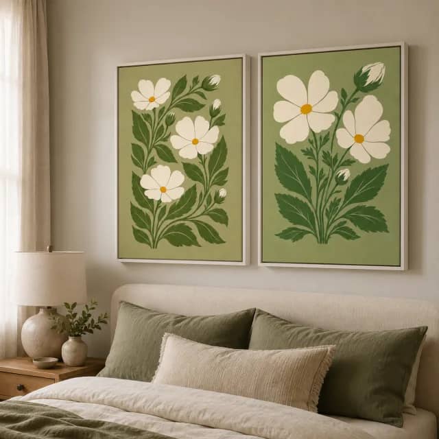 TBL-0133 | Quiet Olive Blooms