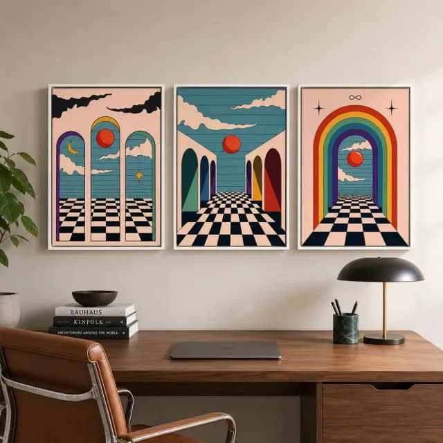 TBL-0111 | Dream Portal Triptych