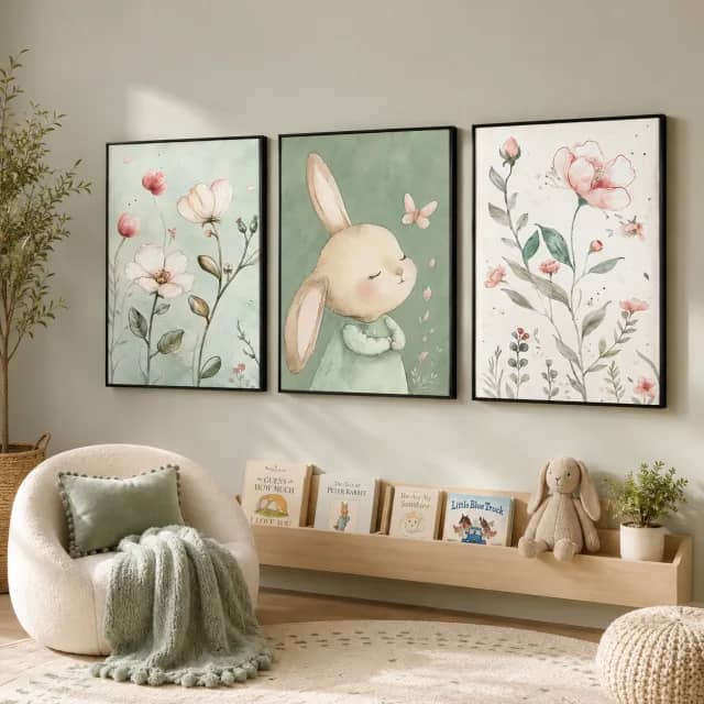 TBL-0082 | Quiet Bunny Garden