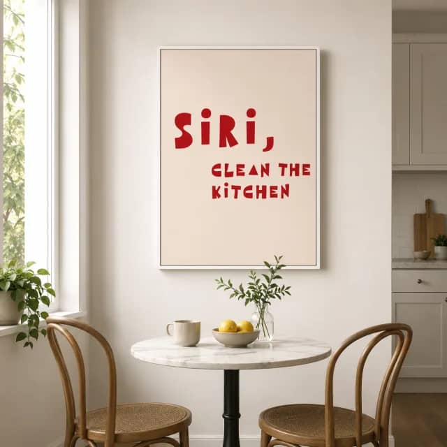 TBL-0037 | Siri Clean the Kitchen